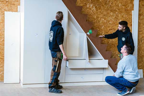 opbouw van de kast